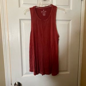 Orange American Eagle tank top